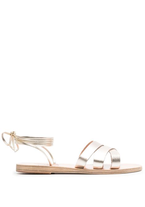 Sandali Pisida in platino di Ancient Greek Sandals- donna